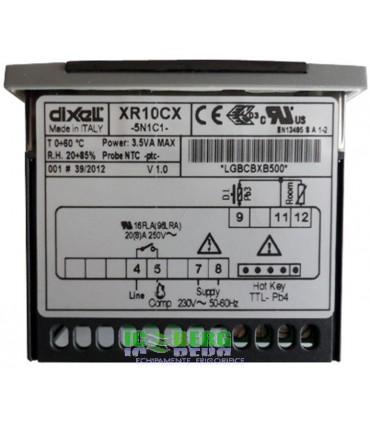 TERMOSTAT XR10CX 230V/20A