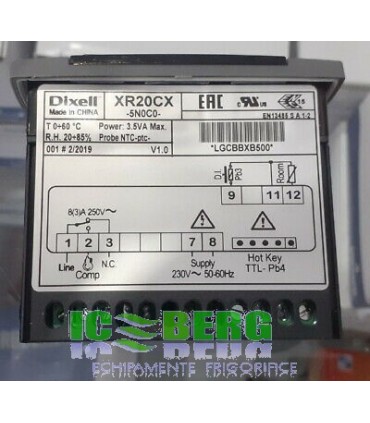 TERMOSTAT XR20CX  DIXELL