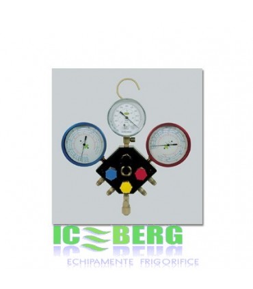 MANIFOLD M3-3-Deluxe-M-R134a REFCO