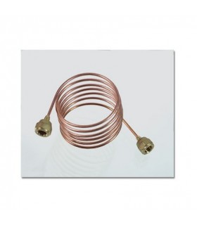 TEAVA CAPILAR WITH NUT TCK-500-V REFCO l-500mm