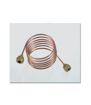 TEAVA CAPILAR WITH NUT TCK-500-V REFCO l-500mm