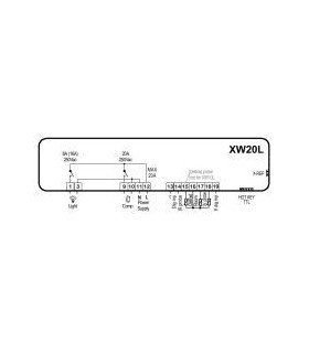 CONTROLER XW20LS 230V/20A INOX